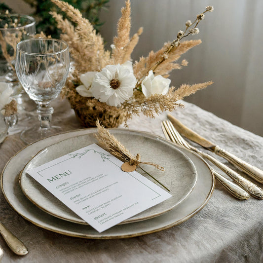 Food Menu | Putting Down Roots