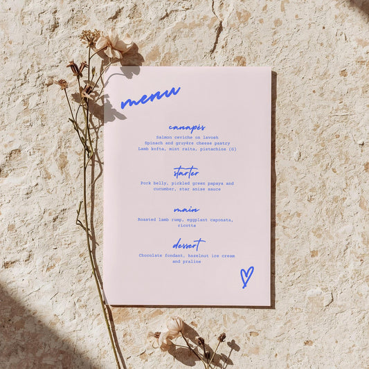 Food Menu | Cross My Heart