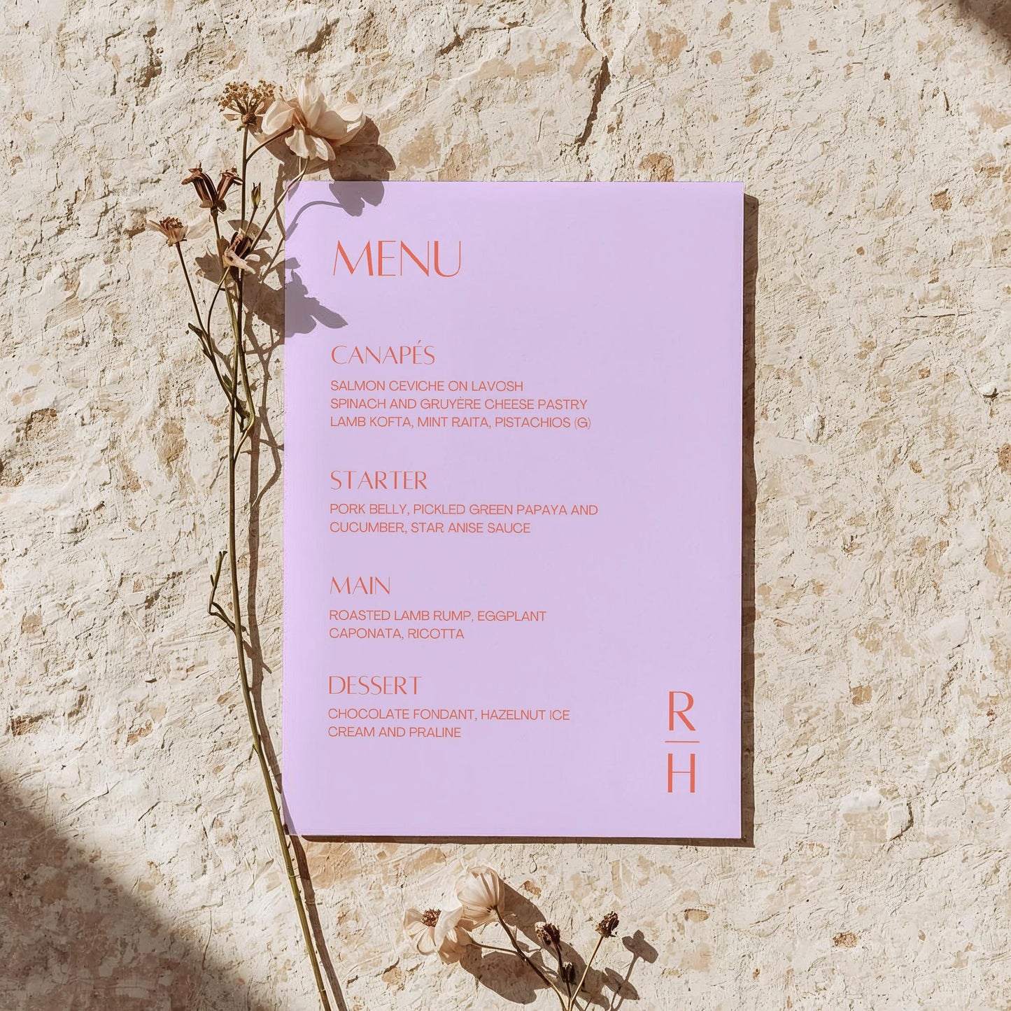 Food Menu | Classic Crushin'