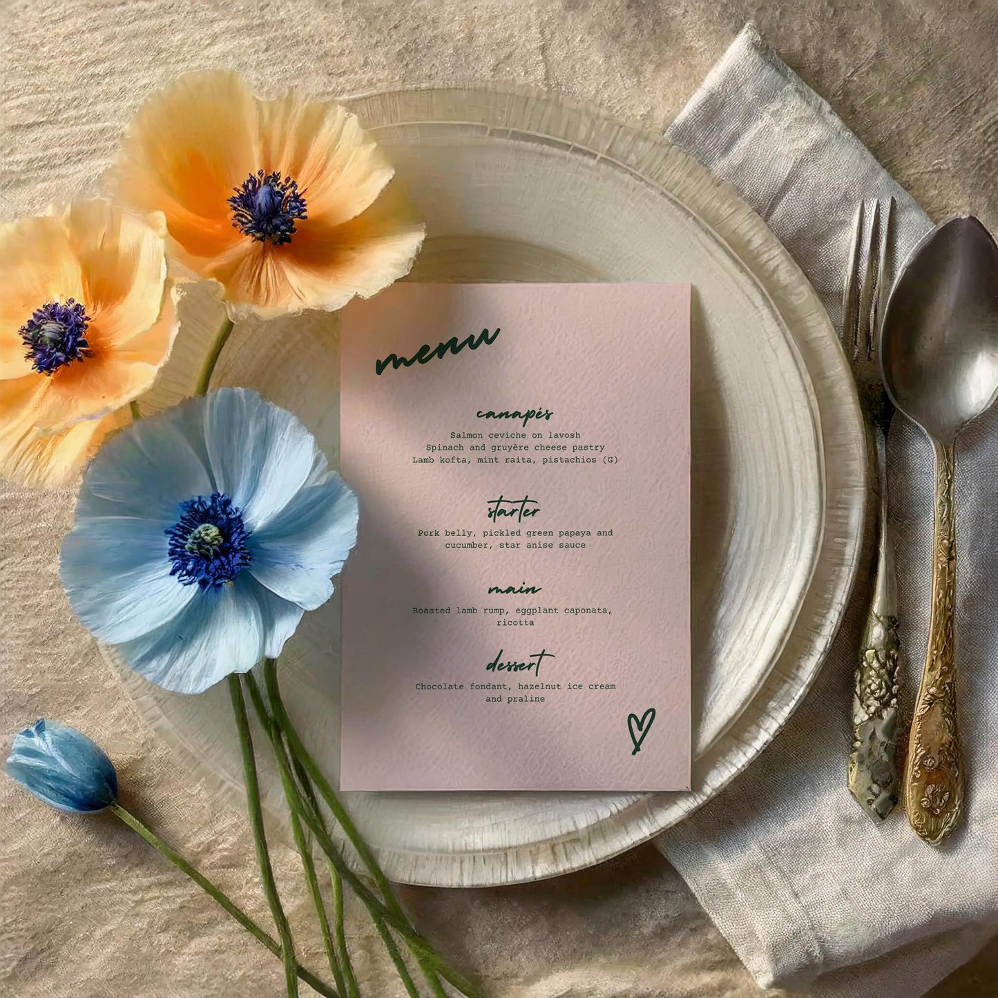 Food Menu | Cross My Heart
