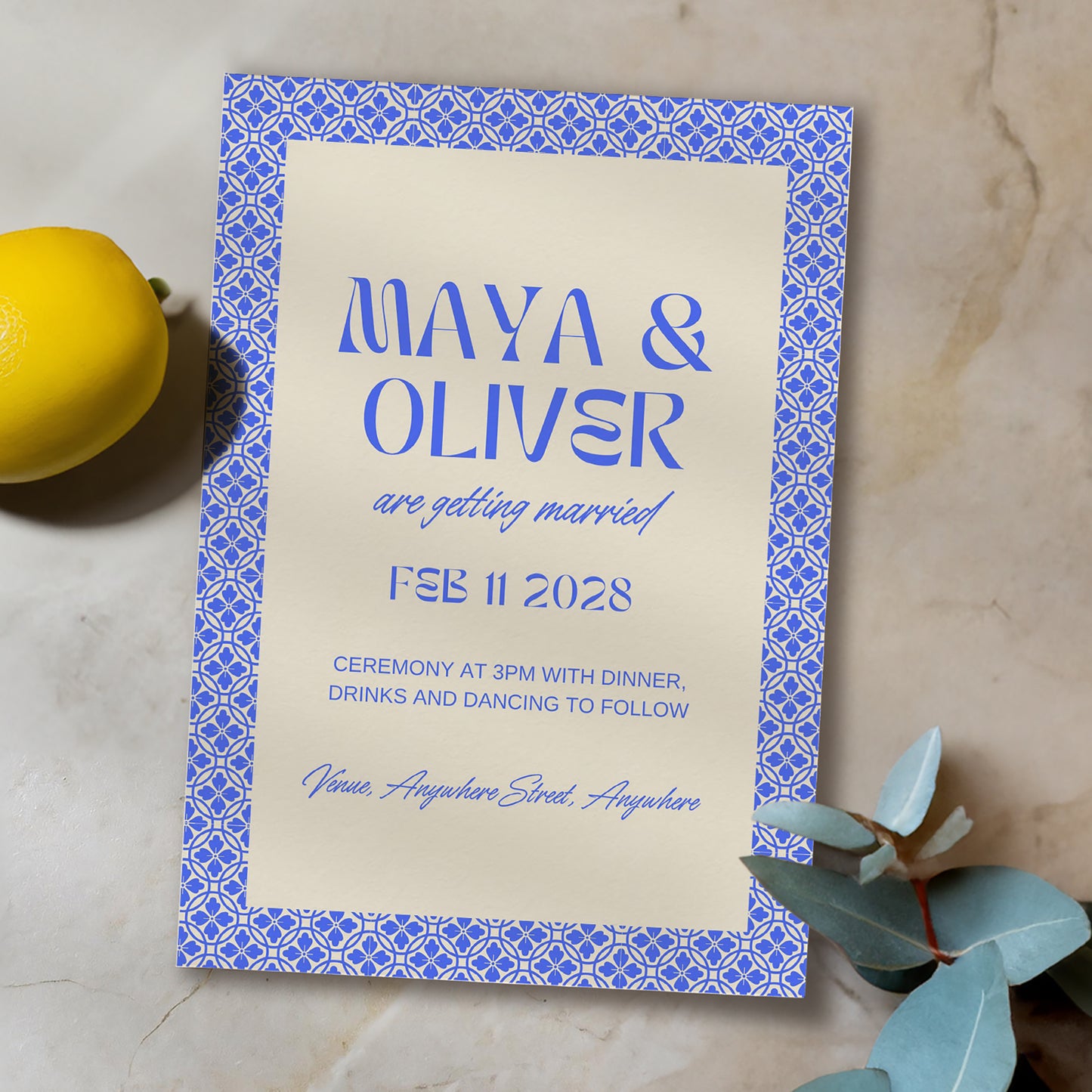 Invite Set | Limoncello Love Letters