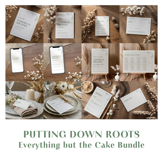 Everything But The Cake Bundle | Putting Down Roots