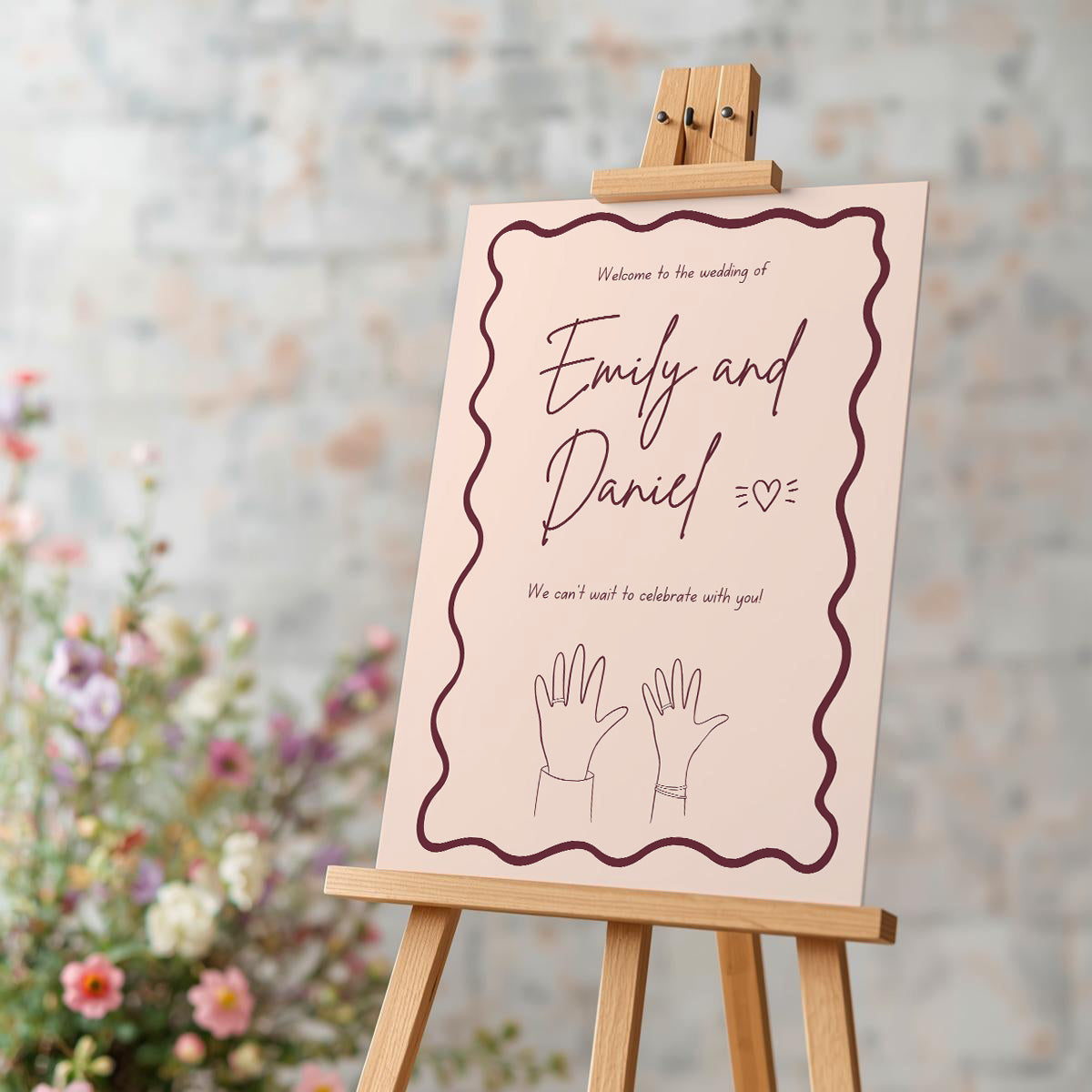 Welcome Sign | Hold My Hand