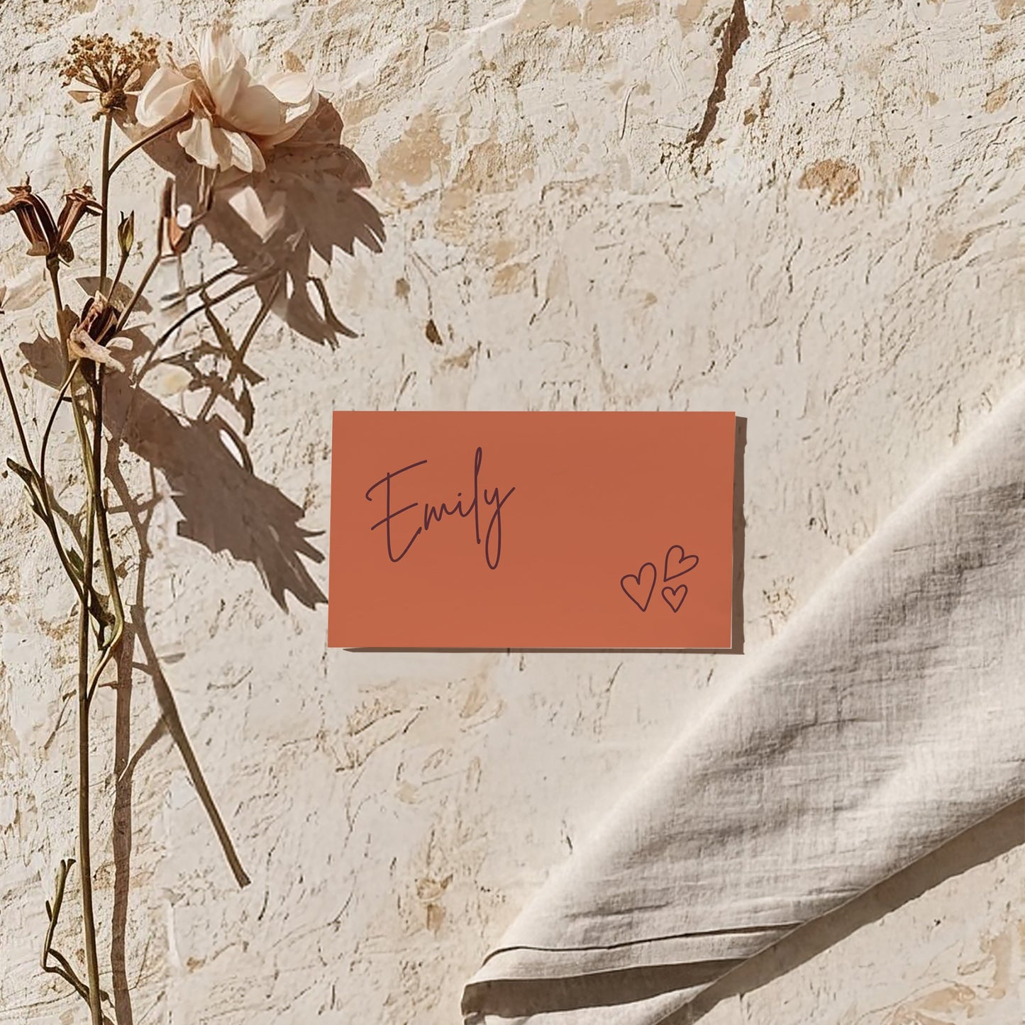 Place Card | Hold My Hand