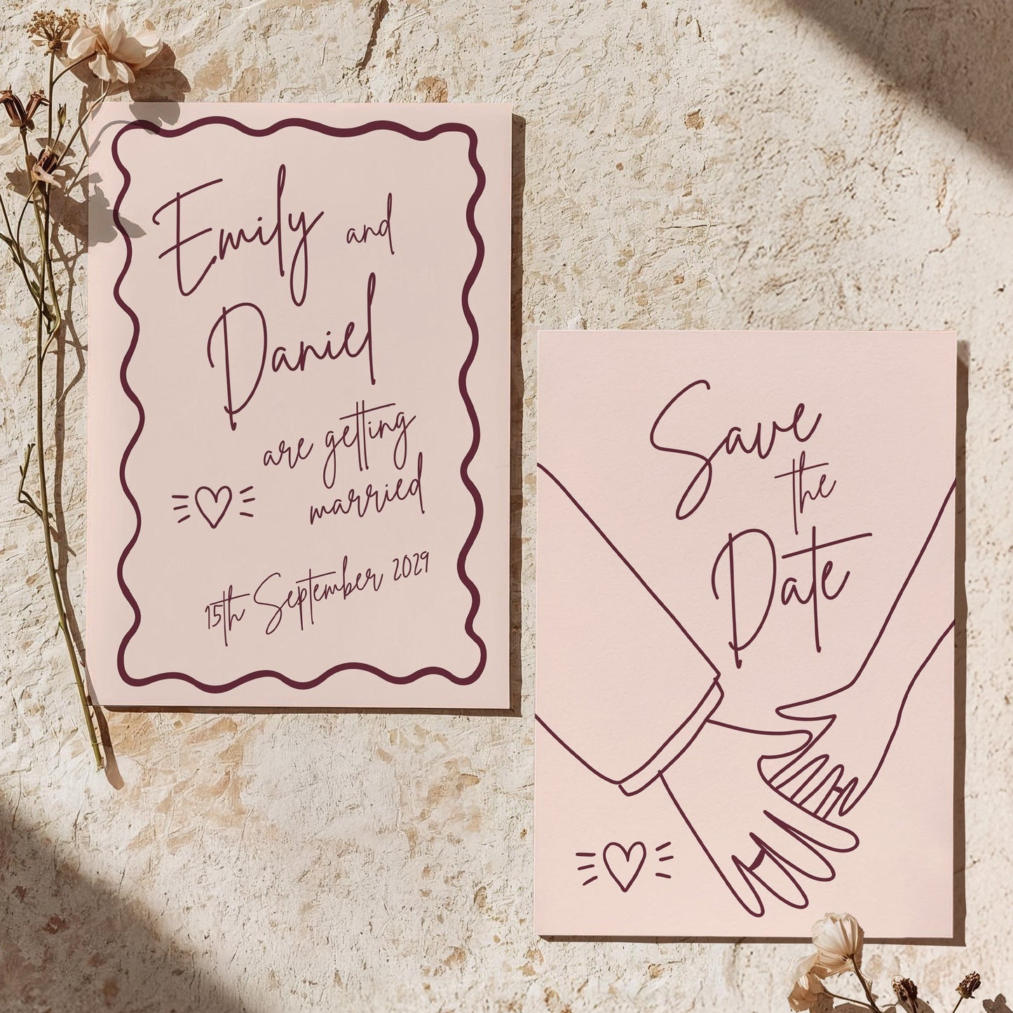 Save the Date | Hold My Hand