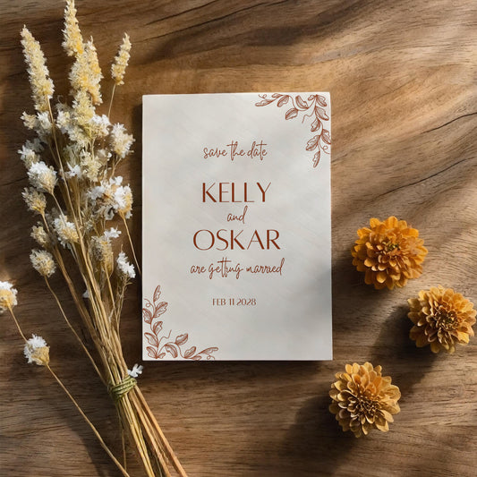 Save the Date | Botanical Bliss