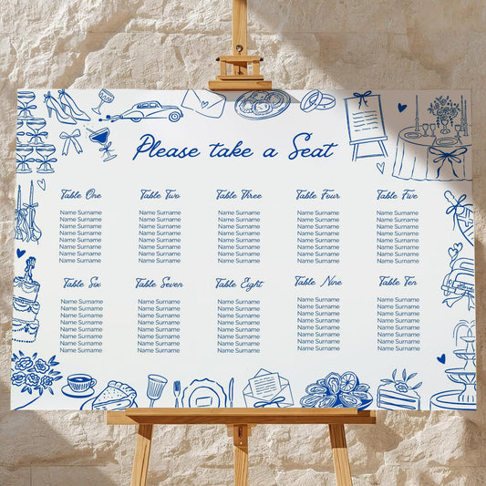Seating Plan | One Fine Day