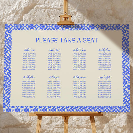 Seating Plan | Limoncello Love Letters