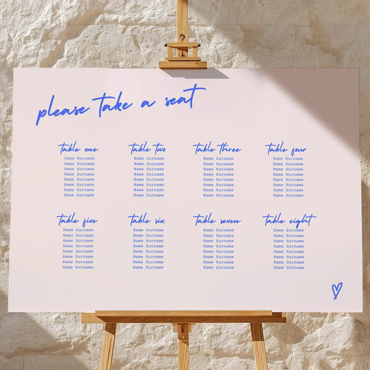 Seating Plan | Cross my Heart