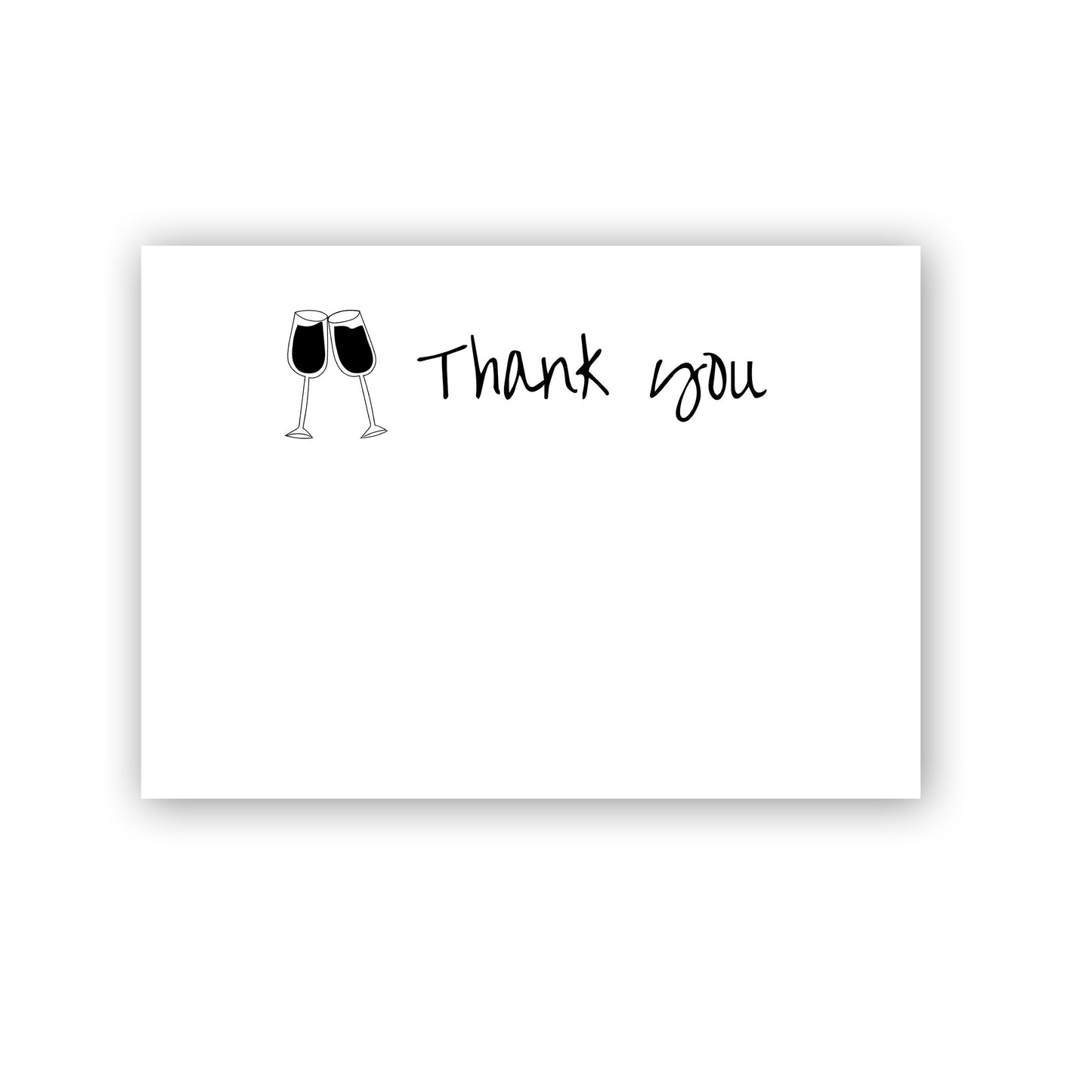 Thank You Card | Wine Country Kisses