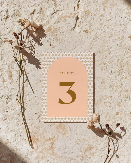 Table Number | Palm Tree Promises