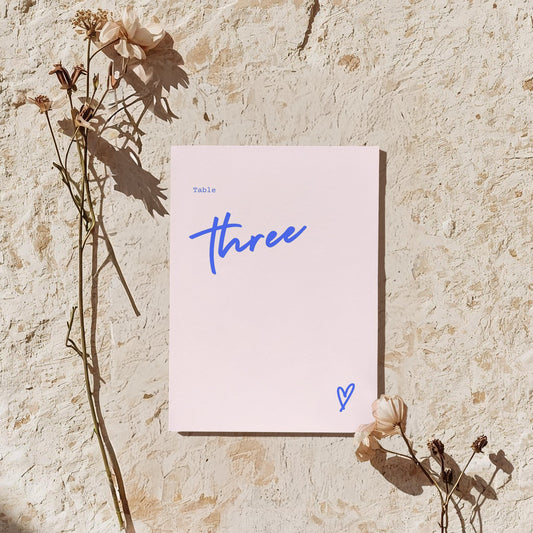 Table Number | Cross My Heart