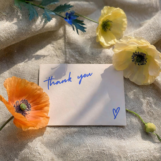 Thank You Card | Cross My Heart