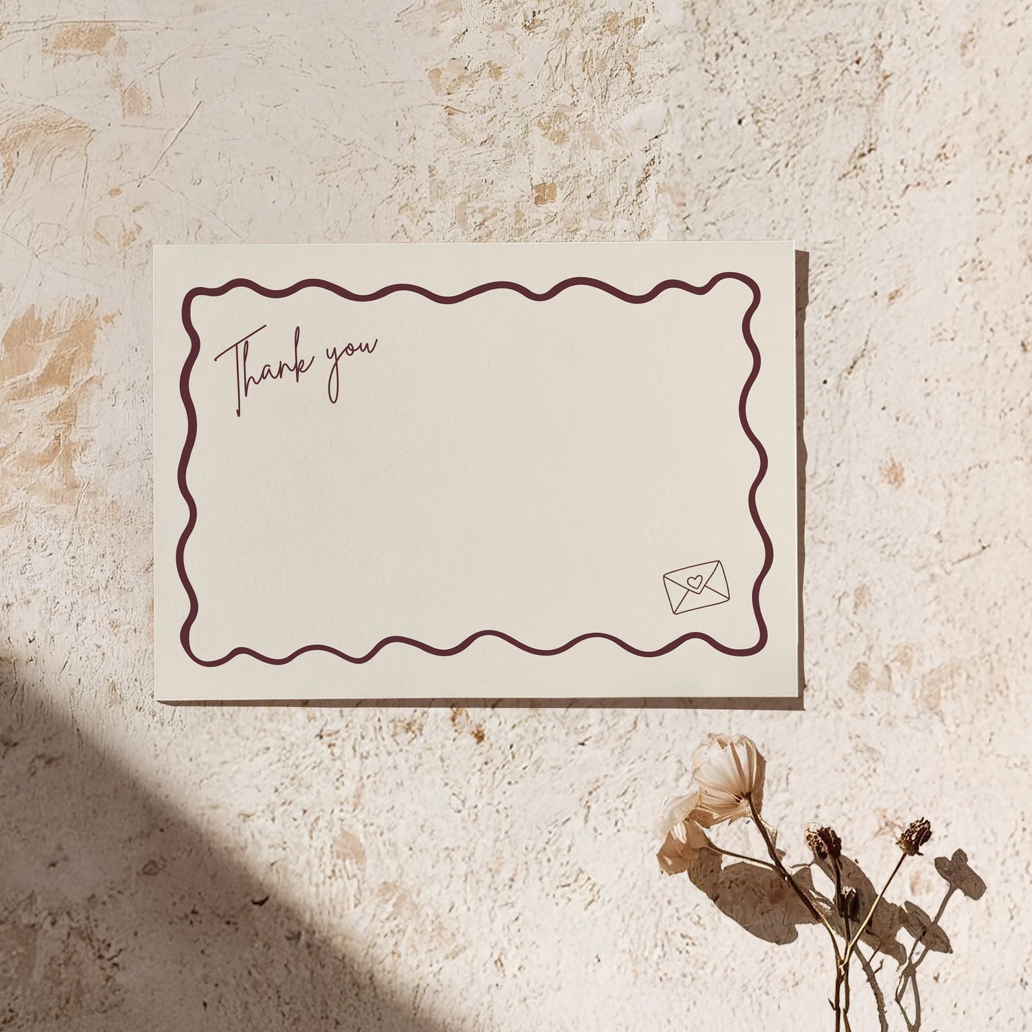 Thank you Card | Hold My Hand