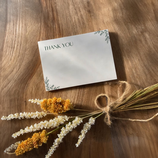 Thank You Card | Botanical Bliss
