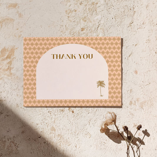 Thank you Card | Palm Tree Promises