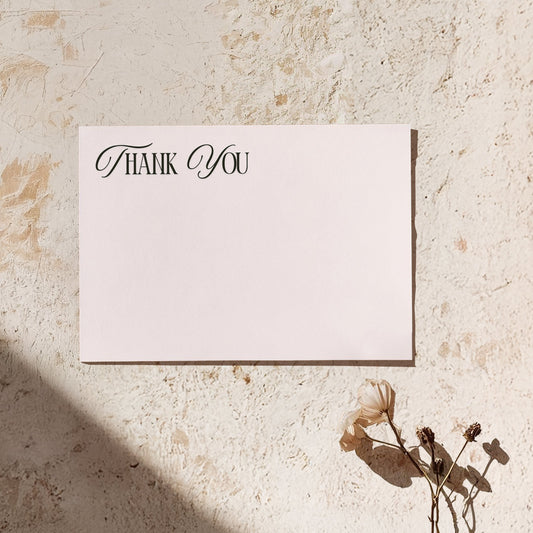 Thank you Card | The Perfect Match