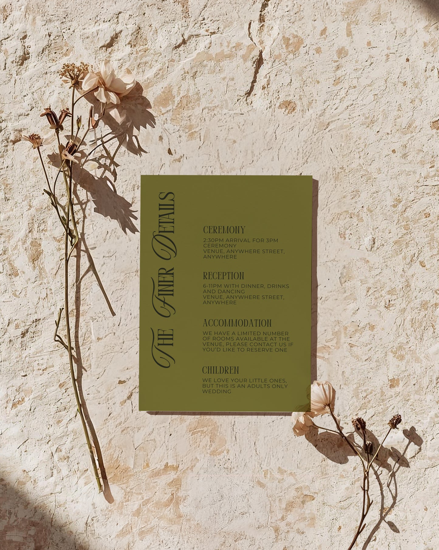 Invitation Set | The Perfect Match