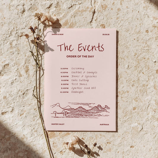 The Events | Wine Country Kisses