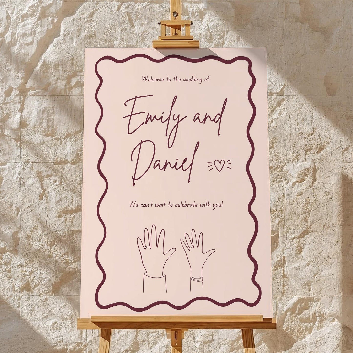 Welcome Sign | Hold My Hand